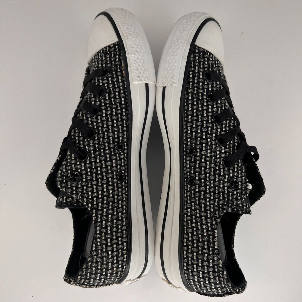 Converse Unisex 119121F Black Gray Chuck Taylor All Star Low Size 6M 8W Sneakers - Picture 6 of 9